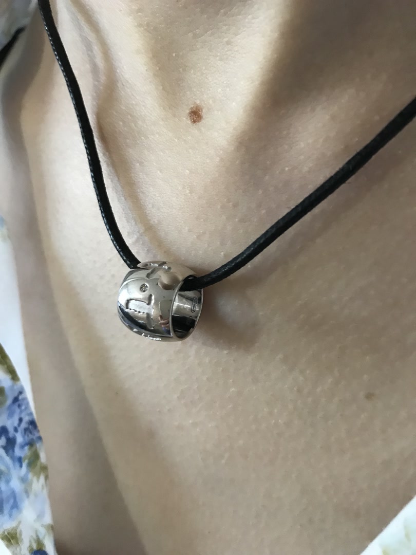 Колье с широким колечком TAOGD+